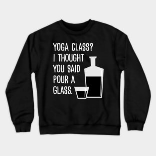 Yoga Class Crewneck Sweatshirt